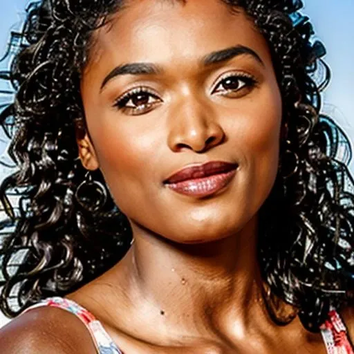 ((1girl)), portrait of Sara Martins , photo background,(8k, RAW photo, best quality, masterpiece:1.2)) , grin, <lora:SaraMartins:0.75>