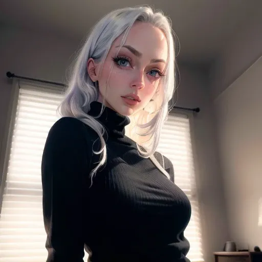 <lora:courtneydawne_sd15_512_128_64_v1:1>courtneydawne 1girl solo looking at viewer wearing a turtleneck sweater epiCRealism