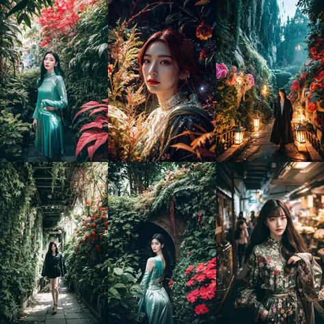 (otherworldly, otherworldly atmosphere, otherworldly appearance), highly insanely detailed, masterpiece, top quality, best quality, highres, 4k, 8k, RAW photo, Caribbean, dark tunnel,
china street, egyptian,
depth of field, focused, foreshortening,
woman posing in Paris, wearing (intricate floral) kkw-x-clothes, kkw-ph-1, (fantasy world)