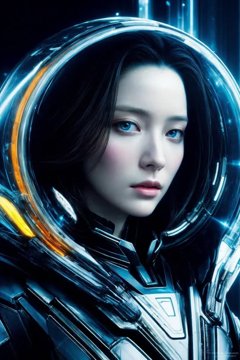 1 woman, beautiful, sharp, detailed face, realistic
, black jacket, , sun, upper body, space ship
future, sci-fi, colorful Stephan Martiniere
(masterpiece, best quality:1.3), <lora:add_detail:1>