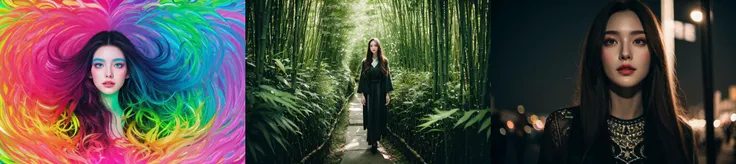 highly insanely detailed, masterpiece, top quality, best quality, highres, 4k, 8k, RAW photo, (very aesthetic, beautiful and aesthetic),
<lora:Rakukoo-40r2e:0.3>,
(1girl:1.3), 1other,
__lazy-wildcards/prompts/hair__,
__lazy-wildcards/dataset/background__,âââ