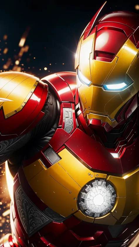 (masterpiece), (best quality), (hyper realistic:1.6),(photorealistic:1.3),(intricate details:1.37), high contrast and dynamic pose, in the style of Ross Tran,
Ironman shot energy from hands in action shot, wearing a impossible armor, kaleidoscope <lora:kaleidoscope_background_v1.1.2:0.8>,