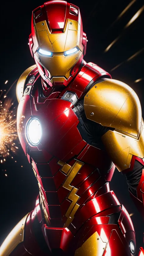 (masterpiece), (best quality), (hyper realistic:1.6),(photorealistic:1.3),(intricate details:1.37), high contrast and dynamic pose, in the style of Ross Tran,
Ironman shot energy from hands in action shot, wearing a impossible armor, kaleidoscope <lora:kaleidoscope_background_v1.1.2:0.8>,
