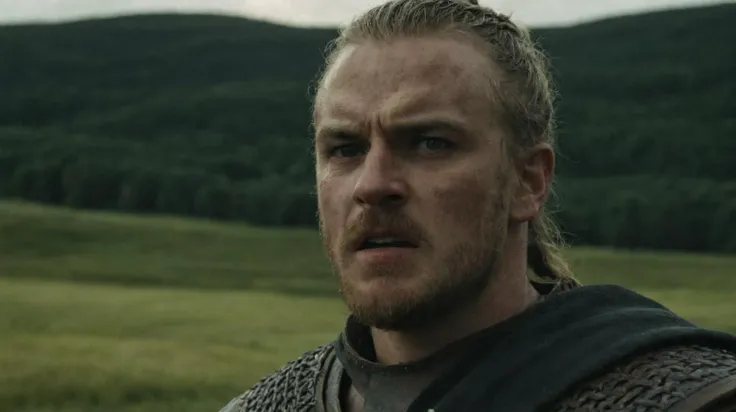 Film Grain, FilmGrainAF, scene from vikings, outdoors, close-up, angry expression, eerier, dramatic lighting, dark atmosphere <lora:add-detail-xl:2.0> <lora:FilmGrainRedmond-FilmGrain-FilmGrainAF:1>