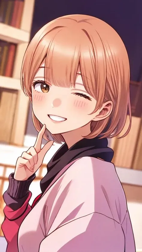 <lora:0005Ksuzuka:1>,suzuka,smile,