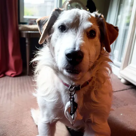 masterpiece, 8k, hi-res, (highest quailty:1.5),,
<lora:add_detail:1> a white old dog with brown ears, hairy , Schmoo, Arthur, <lora:Schmoo:1>