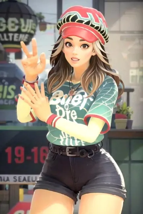 <lora:mika:1> 1girl, standing pose, thicc_thighs