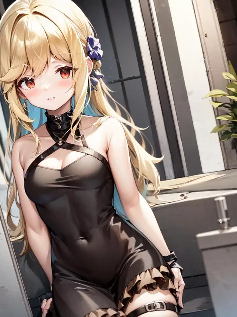 masterpiece, best quality, 1girl, solo, NRdress, <lora:nag-000002:1>
