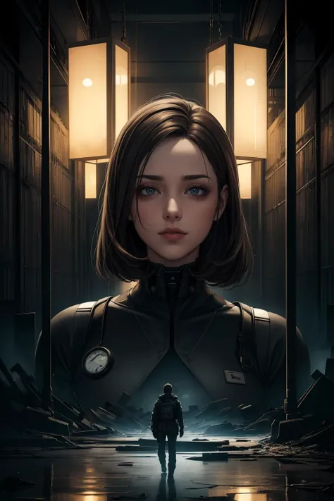 Enter a gallery where dystopian visions come to life through captivating portraits. Amidst dimly lit displays, haunting faces of resistance fighters, androids, and survivors evoke emotions of intrigue and reflection. The portraits reflect the artists' ability to portray the complexities of a dystopian future. (Dystopian portraits, Haunting ambiance, Resistance fighters), (Dimly lit displays:1.4), (Intricate details:1.2), (Photorealistic:1.2), (Eerie, Thought-provoking, Resilient), inspired by the dystopian masterpieces of Philip K. Dick and the atmospheric photography of Roger Ballen.