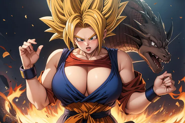 milf,(dragon ball:1.2),