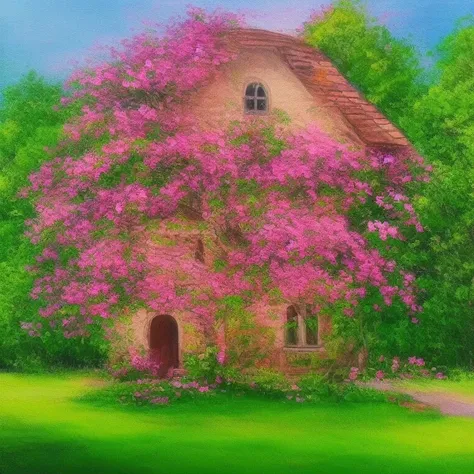 best quality, house, tree, flower, <lora:l4|:0.81>