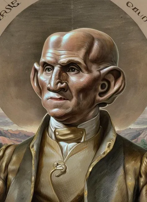 George Washington as a Ferengi businessman. Athenaeum Portrait
<lora:ccdiff3:0>