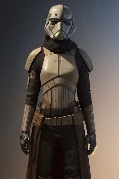 Jedi wearing dented, black stormtrooper helmet; Jedi robes, Jedi tunic; intricate watercolor calligraphy; HDR mugshot by (yoji shinkawa, Moebius and krenz cushart); full body shot; Photorealism; hyperdetailed illustration; soft lighting; a masterpiece; CGsociety
Weight:1