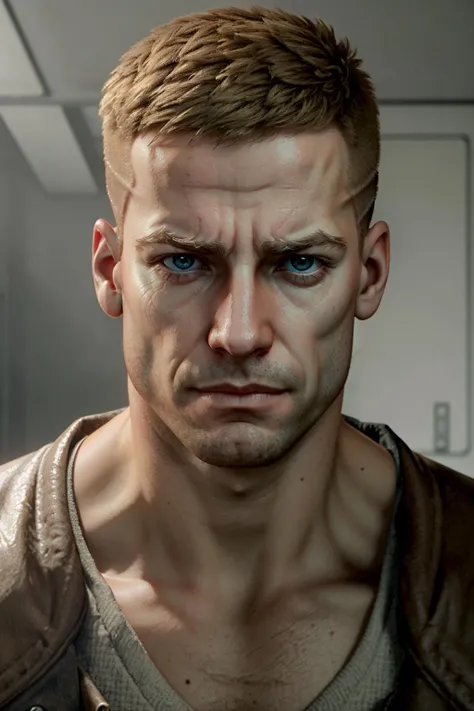 ((masterpiece, best quality))
<lora:WolfensteinBlazkowicz:0.8>
WolfensteinBlazkowicz, 1boy, solo, short hair, looking at viewer, portrait