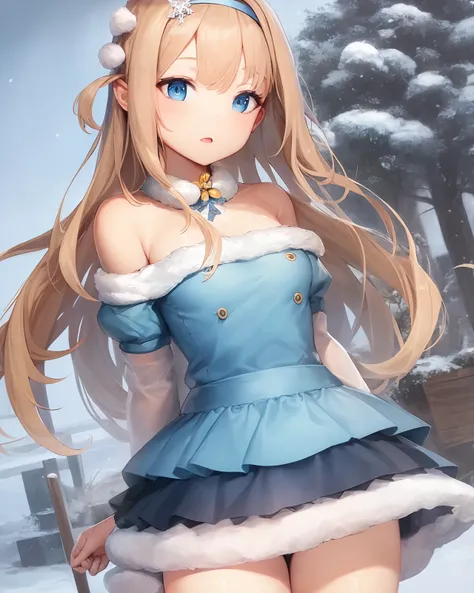 (extremely detailed CG unity 8k wallpaper),(masterpiece), (best quality), (ultra-detailed), (best illustration),(best shadow), cowboy shot, (sharp eyeliner, eyeshadow, detailed eyes:1.1), winter background, trees, snow, christmas
,BREAK
suomichristmas
<lora:Suomi:1>