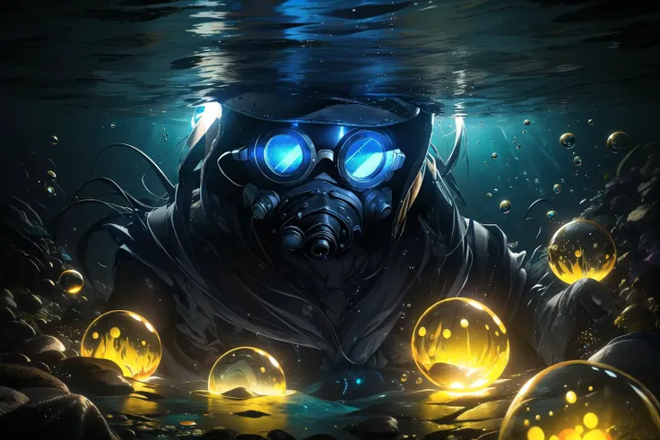 (Masterpiece, Best Quality:1.3), highres, (8k resolution), <lora:MADGOD:0.8>, (ultra-detailed portrait:1.1), madgod, stop motion, horror, solo, jacket, (male focus), respirator, gas mask, blurry, blurry background, helmet, goggles, man, photorealistic, glowing:0.3, (details:1.2), volumetric lighting, (extremely detailed)