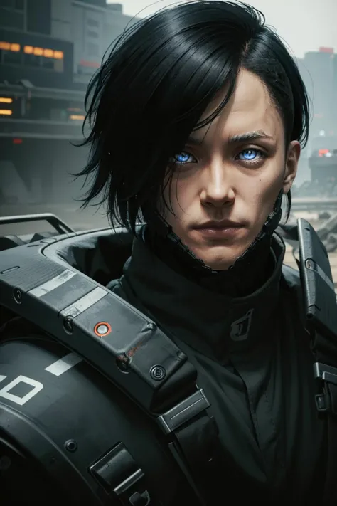 ((ultra detailed, masterpiece, best quality))
<lora:CyberSandayuOda:0.8>
CyberSandayuOda, 1boy, solo, black hair, cyborg, glowing eyes