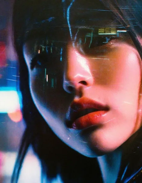 <lora:DetailedEyes_xl_V2:1>,<lora:neg4all_bdsqlsz_xl_V7:1>,SDS_girl,ulzzang,ffffound,
1 female detailed face time square detailed background cyberpunk shadow dramatic lighting by Bill Sienkiewicz,cyber body,transparent glass,metallic luster,((futurism)),