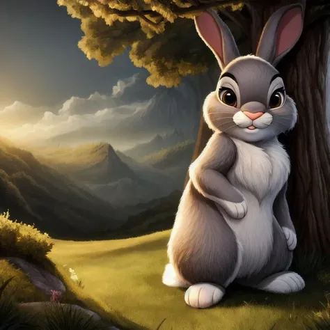 concept art <lora:thumper_frv1:0.7>, <lora:Furtastic_Detailer:0.7>, solo, bunny, thumper, male, disney, feral, fluffy, grey fur, hazel eyes, detailed eyes, deep look, detailed rabbit teeth, white tail, standing on the grass, sexy pose, erotic pose, erotica
<lora:DetailedEyes_V3:0.6> <lora:lora_Furry_female:0.5>, masterpiece, detailed, NSFW, e621, detailed background, 8k, 4k, detailed shaders, play of light, glow effect . digital artwork, illustrative, painterly, matte painting, highly detailed