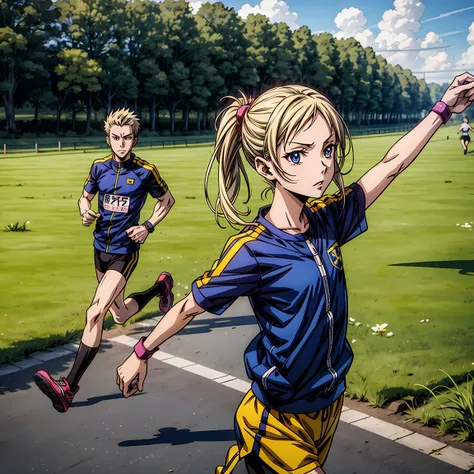 anime people running a marathon in a swedish field<lora:add_detail:1.0>