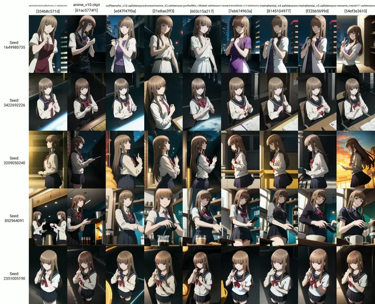 masterpiece, best quality, absurdres, Fuwa Aika <lora:Fuwa_Aika:0.8>, (brown hair, purple eyes), hime cut,  short sleeves, BREAK nice hands, perfect hands, beaufitul hand, beautiful finger, cityscape, skyscraper, street, crowd, 
BREAK (perfect anatomy), (realistic lighting:0.6), [Cinematic lighting|Volumetric Lighting], cowboy shot,