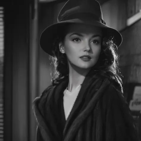in the style of nklnor, film-noir, woman, high quality, dslr, Fujifilm XT3, qhd, <lora:nklnor:1>