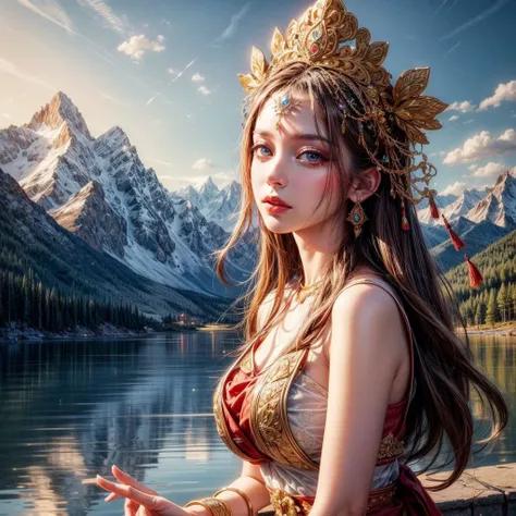 ((best quality)), ((masterpiece)), (detailed) ,
((tangka,1girl)),water,mountain
<lora:add_detail:2>,<lora:yuzuv10:0.5>, <lora:rdumuv4:0.287>