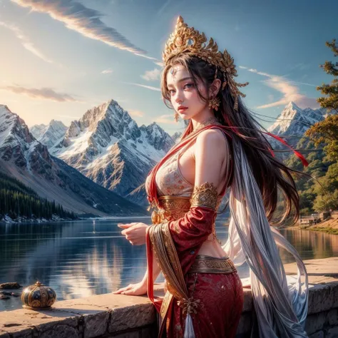 ((best quality)), ((masterpiece)), (detailed) ,
((tangka,1girl)),water,mountain
<lora:add_detail:2>,<lora:yuzuv10:0.5>, <lora:rdumuv4:0.287>