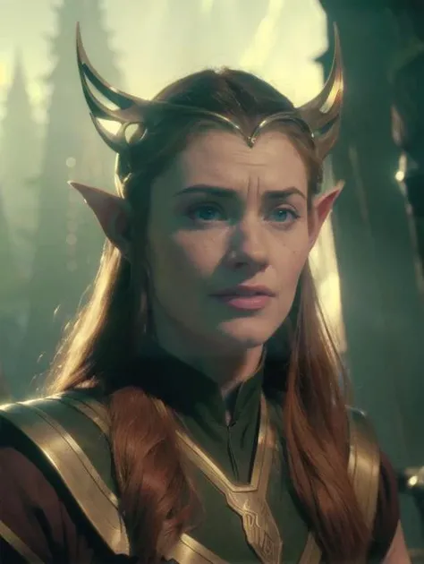 Keyleth, portrait, sexy, smiling, at the shire, freckles, elf ears (8k, RAW photo, best quality, masterpiece:1.2),ultra-detailed, (high detailed skin:1.2), 8k uhd, dslr, soft lighting, high quality, <lora:projectile_cum_v0.2:1>(8k, RAW photo, best quality, masterpiece:1.2),ultra-detailed, (high detailed skin:1.2), 8k uhd, dslr, soft lighting, high quality, > lord of the rings style, <lora:lord_of_the_rings_offset:0.6> <lora:Keyleth_Vox_Machina_v1:0.8>