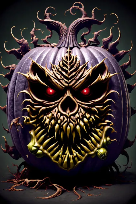 <lora:fruitynightmare_model:0.8> fruitynightmare, wax gourd, kkw-horror