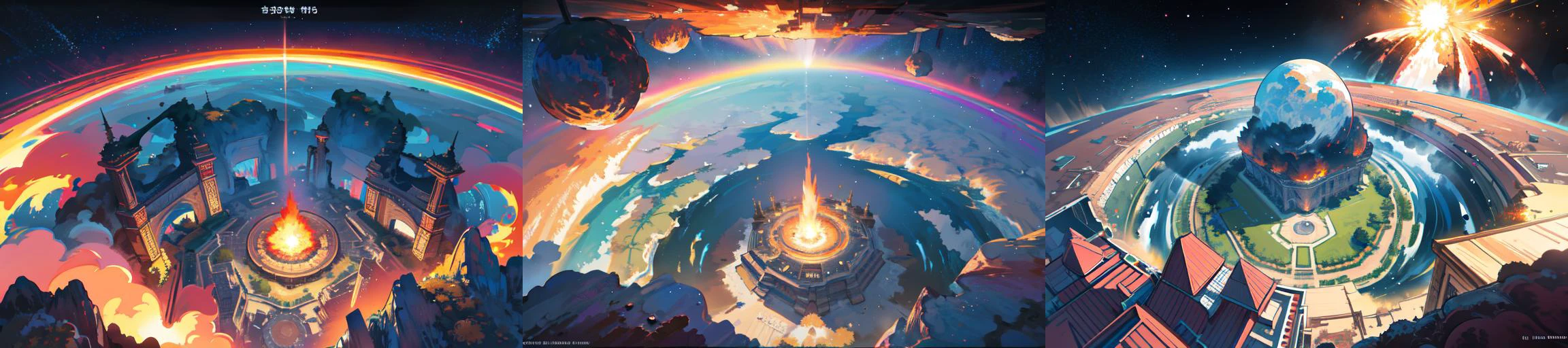 highly insanely detailed, masterpiece, top quality, best quality, highres, 4k, 8k, RAW photo, isometric style crater, explosion, tilemapstyle, voxell, square, scenery, vibrant, beautiful, crisp, intricate