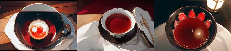 highly insanely detailed, masterpiece, top quality, best quality, highres, 4k, 8k, RAW photo, product photography of a cup of tea, zavy-sngkjd, award-winning, professional, atmospheric lighting, low key lighting, 100mm f/2.8 macro lens, fabric