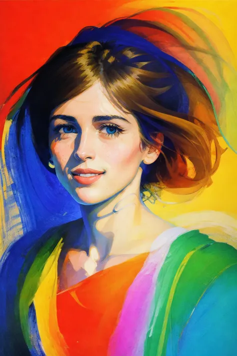 1 woman, face portrait , VeronicaCipher,smile impressionism, abstract
fujifilm superia, kodak porta, kodak ektar, kodachrome, Wadim Kashin
sd-prohib , medium brushstrokes, painterly, dynamic,