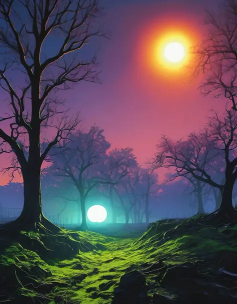art by Michael Ancher, (art by Tony Sandoval:1.0) , landscape of a Cold Stupid Vivec City, lush roots, Sun in the sky, ultrafine detailed, cinematic lighting, L USM, copper neon hue