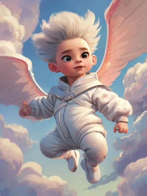 baby portrait art photo,full body,realistic,cute baby posing in a flying shape,clouds made of cotton,clear skin texture,wearing socks,toys in hand,rice white clothes,wearing cute furry clothes,in the wonderland of fantasy cartoons,Meaningful Visual Art,Detailed Strange Painting backgroud,Digital Illustration,hyperdetailed fantasy art,sharp focus,masterpiece,fine art,photo_(medium),reality,<lora:add_detail:1>,<lora:neg4all_bdsqlsz_xl_V7:1>,