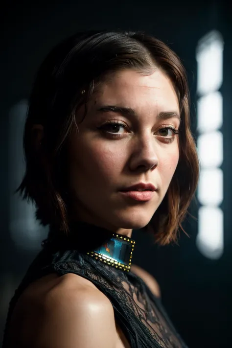 A stunning intricate full color portrait of maryWin6 , dressed as a Sith from Star Wars, epic character composition, by ilya kuvshinov, alessio albi, nina masic, sharp focus, natural lighting, subsurface scattering, f2, 35mm