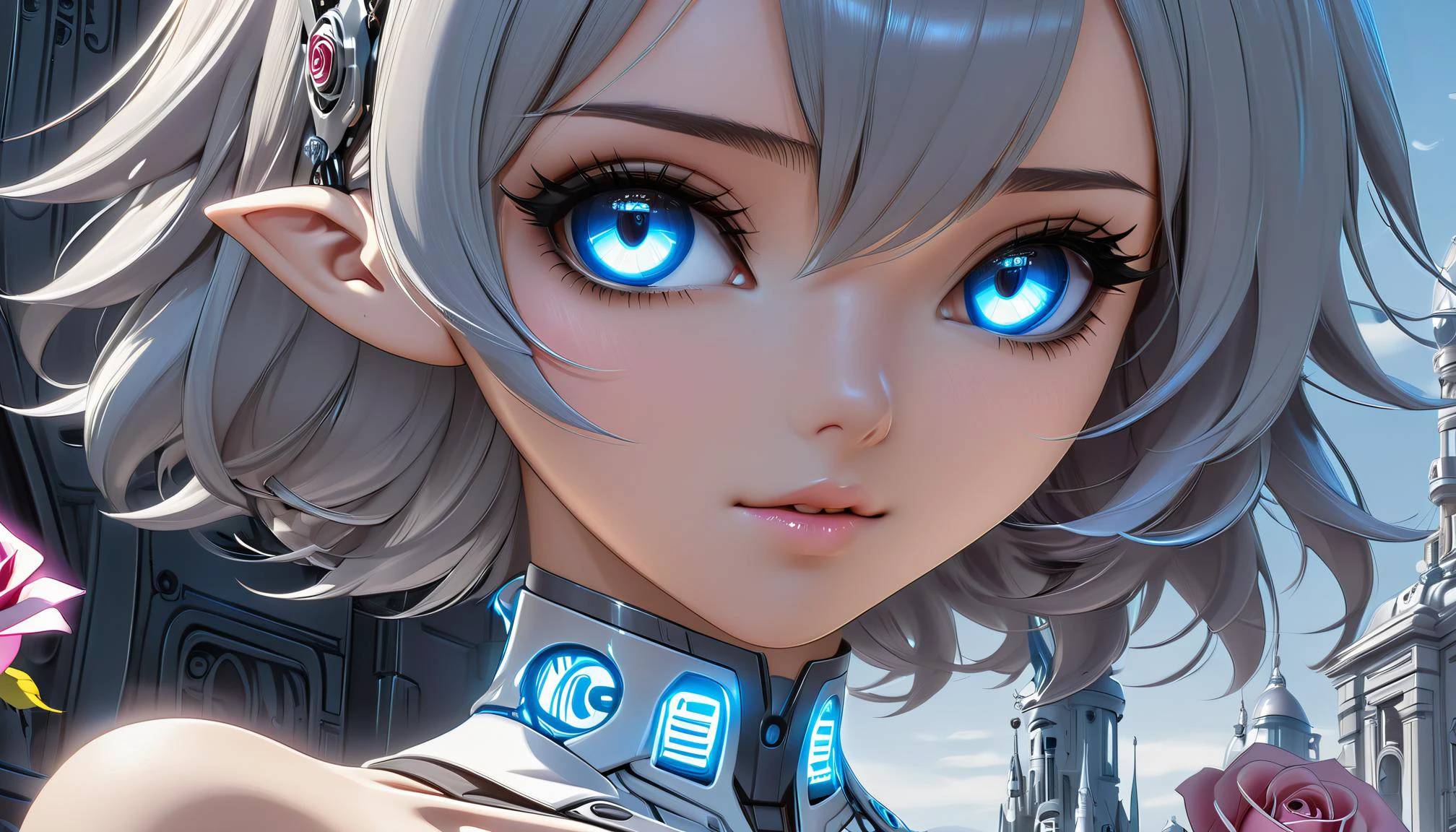 <lora:DonMR0s30rd3rXL-000012:1>, DonMR0s30rd3rXL , rose, knight, cyborg, <lora:EnvyZoomSliderXL01:1>,, <lora:Ayane_image78_v1-000040:1>, ayane \(blue archive\), wandering towards viewer,, very thin waist, <lora:SDXL_MassiveCowsLoRA_v1:0.1> breasts, cleavage, slim body,, roman city,, (8k, masterpiece, best quality, ultra-detailed), (an extremely delicate and beautiful)kawaii, cute, very big eyes, Aesthetic Anime Eyes, small face, large breasts, cinematic lighting, , Intricate, High Detail, Sharp focus, dramatic, masterpiece, best quality, ultra-detailed,