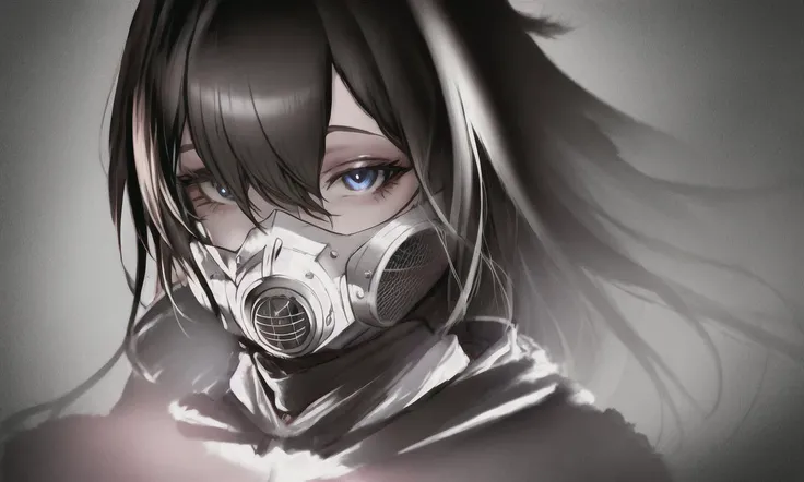((MASTERPIECE)), ((BEST QUALITY)), ((HIGH RES)), ((CINEMATIC LIGHTING)), high detailed face, (high detailed background), HD shadows, (((cute))), beautiful hd background, ((cinematic light)), hyper detail, dark atmosphere, ((face focus)), dynamic angle, (eyes focus), shadows, masterpiece portrait, long hair, medium breast, perfect hands, female, (one girl), beautiful detailed hair, disheveled hair, beautiful detailed eyes, abadonned city, <lora:GasMask:1>, gas mask