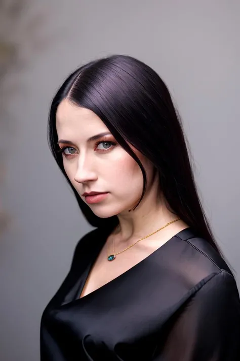 A stunning intricate full color portrait of a woman,wearing a black blouse,epic character composition,by ilya kuvshinov, alessio albi, nina masic,sharp focus, natural lighting, subsurface scattering, f2, 35mm, film grain 22 years old, beautiful <lora:AlexCoal:1>