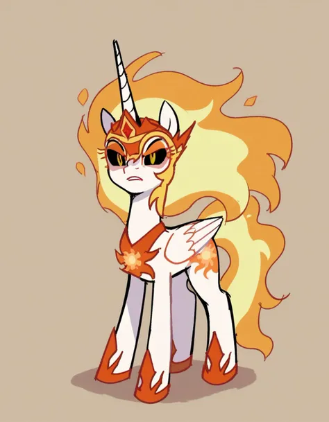 zPDXL, score_9, score_8_up, score_7_up, source_anime, BREAK
<lora:StickySweet-20:1>sketch, flat color, 1girl, solo, black eyes, daybreaker \(mlp\), mlp, pony,