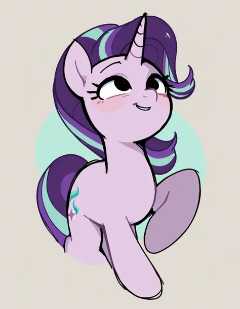 zPDXL, score_9, score_8_up, score_7_up, source_anime, BREAK
<lora:StickySweet-20:1>sketch, flat color, 1girl, solo, black eyes, starlight glimmer \(mlp\), mlp, pony,
