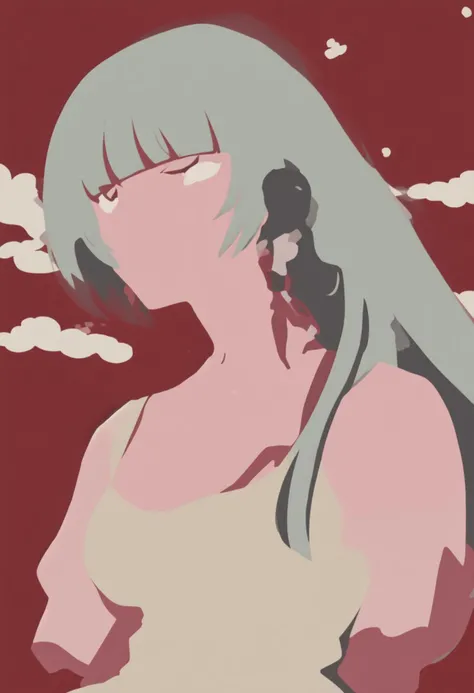 1girl, (medium breasts:1.1), gray hair, semi transparent white dress
curvy, sexy, sexy pose, perfect body, perfect anatomy BREAK
200 mm, <lora:anime_minimalist_v1:0.8> anime minimalist
BREAK, best quality, perfect anime illustration, masterpiece, highly detailed, high resolution, high quality