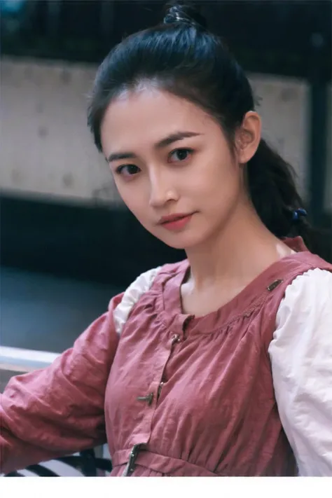 cyq,<lora:sssss-000020>,(upper_body:1.1),(Just one person),(One person),(ultra wide angle shooting),best quality,(realistic photograph),mysterious,looking at viewer,Highest pixel,highest quality,large aperture,<lora:Flashlight éªå
ç¯è¶çé£_v1.0:0.2>,<lora:è¶çæå¾®ç³é£æ ¼_v1.0:0.5>,cinematic_angle,<lora:é²é¢å¤´é«é©¬å°¾:0.3>,forehead,pony tail,