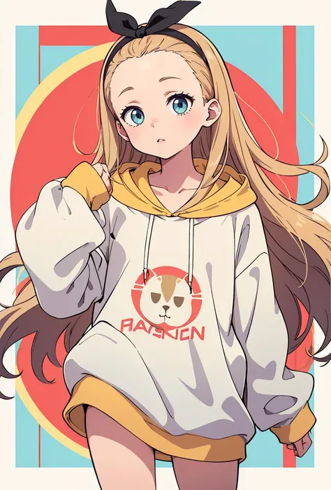 (masterpiece, best quality), 1girl, <lora:kurumi_(lycoris_recoil):0.8> kurumi \(lycoris recoil\),long hair,black hairband,hair ribbon,forehead,collarbone,hoodie,white hoodie,drawstring,long sleeves,sleeves past fingers,barefoot