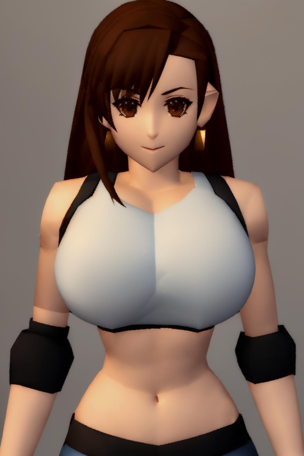 Tifa Lockhart Low poly - Experimental Lora v1.0
