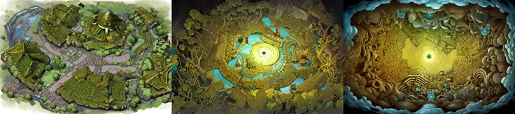 (otherworldly, otherworldly atmosphere, otherworldly appearance), highly insanely detailed, masterpiece, top quality, best quality, highres, 4k, 8k, RAW photo, ((ancient egyptian theme:1.2)),
(long_hair, long hair, random colors hair, glowing hair, hair over one eye, long messy hair),
(eyelashes, eyeliner, eyeshadow, eyelashes),
collar, earrings, jewelry, necklace, armlet,
tentacle, (underwater), nsfw,
Homestay, Resort, Guest House,
building, structure, still life, swirling energy,
action pose,
battle map of a forest scene with a path, <lora:RPG_Maps-000007:1>, (no no humans), (fantasy world)