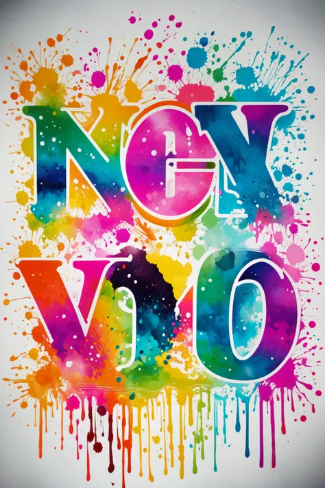 <lora:MJ_Pride:1> Midjourney Pride, simple background, food, no humans, black background, colorful, paint splatter, paint, abstract, still life, text writing, L O V E