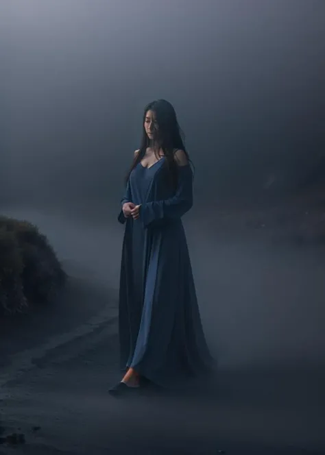 a woman in a long flowing gown, night, fog
<lora:Nlo_CinematicLookEnhancer_v1:1>