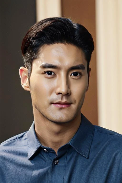 highly detailed, best quality, high resolution, masterpiece, best quality, 1boy, looking at viewer, <lora:Real Person - ChoiSiwon-10:0.8>, choisiwon,