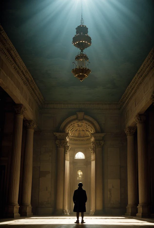 (Official Roman SPQR Empire photo) of an ((Roman Caeser Pontifex Maximus watching ICBM LGM-118 Peacekeeper))(phi golden ratio composition)BREAK (sombre Mithraic occult Roman palace setting)(government ceremony)(pomp in abundance)((SURREALISTIC lighting)) BREAK(low camera angle)((dodge and burn, corner edge darken vignette))(exposure POP!!! hdr extremely intricate, Sharp focus, dramatic cinematic light, (8k textures, elegant, cinematic look)(breathtaking, insane details)
<lora:Better_Details:0.7>
<lora:epiC35mm:0.7> epiC35mm
<lora:LCM_1-5:0.7>
<lora:EmotionSliders:1.2>
<lora:ContrastControl:1.3>